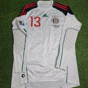 Memo Ochoa Mexico 2010 WORLD CUP GK Soccer Jersey Shirt S SKU# P41385